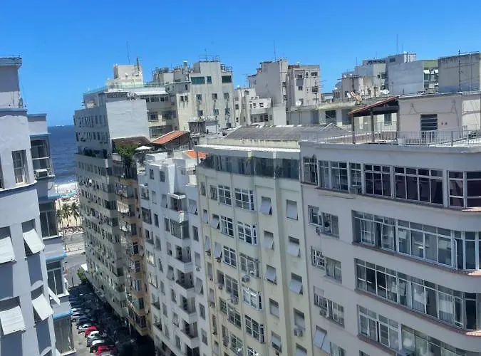 Copacabana Vista parcial Mar com Garagem paga, sob consulta